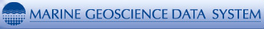 Marine GeoScience Data System Logo